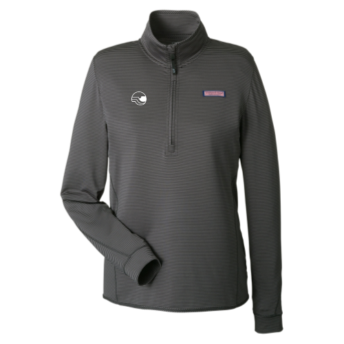 Mesa County - Vineyard Vines Ladies' Microstripe Sankaty Half-Zip Pullover